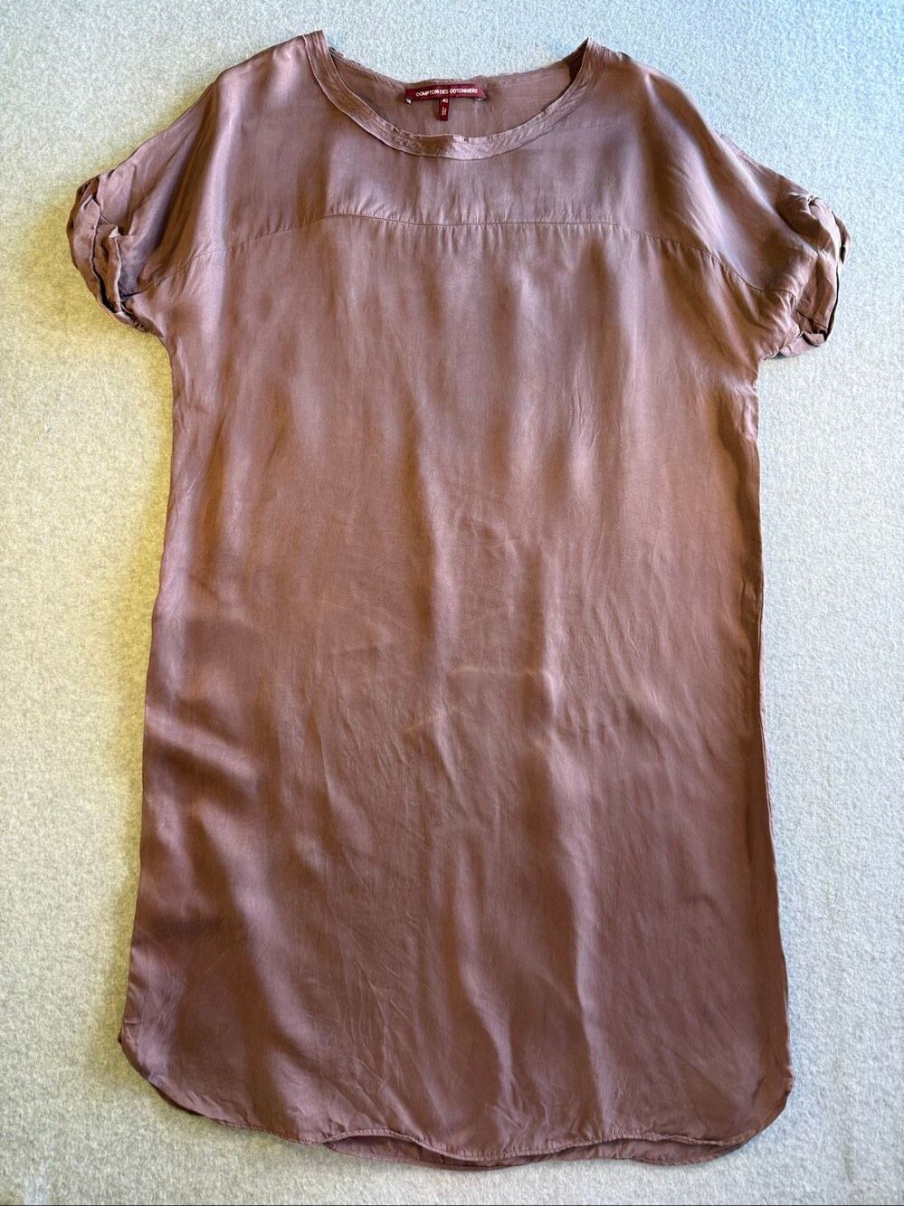 Comptoir des Cotonniers silk shift dress 40